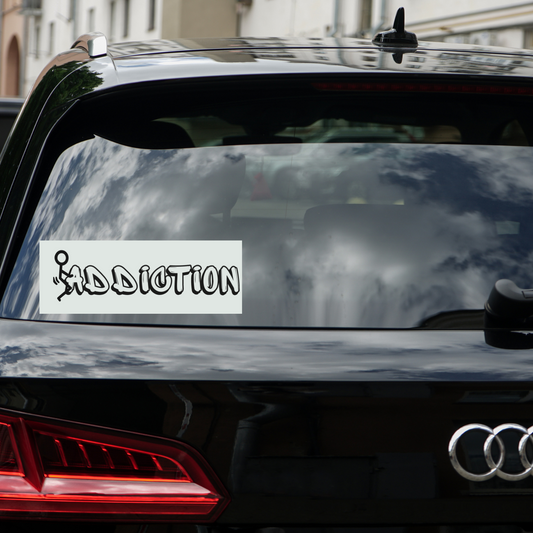 Fuck Addiction Decal and Stickers