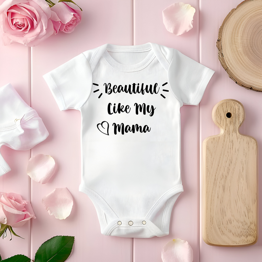 Beautiful Like My Mama Girls T-Shirt