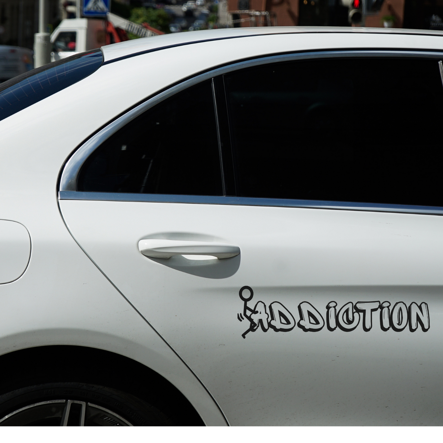 Fuck Addiction Decal and Stickers
