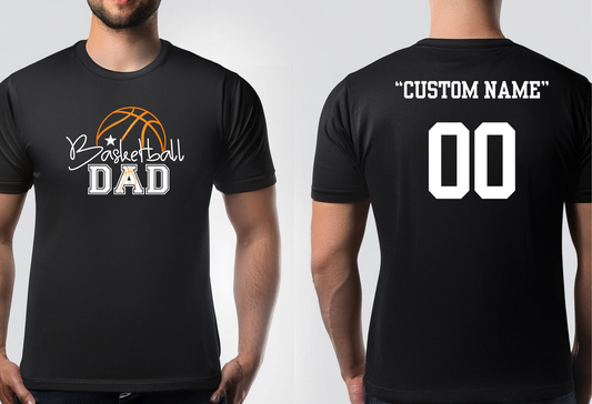 Customized Basketball Dad Shirt