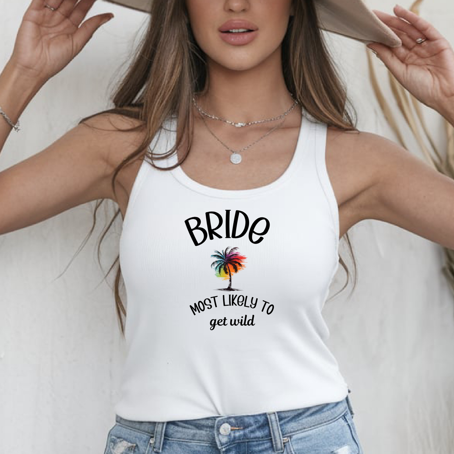 Bride Beach Shirt- Most Likely To Get Wild
