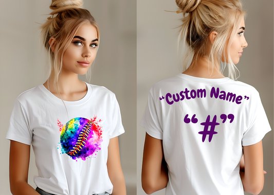 Customized Softball Shirt