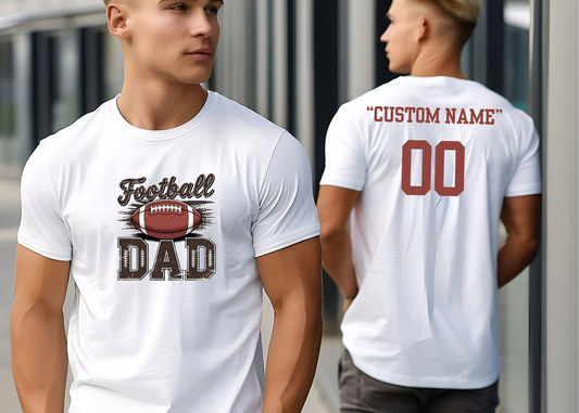 Customized Football Dad Shirt