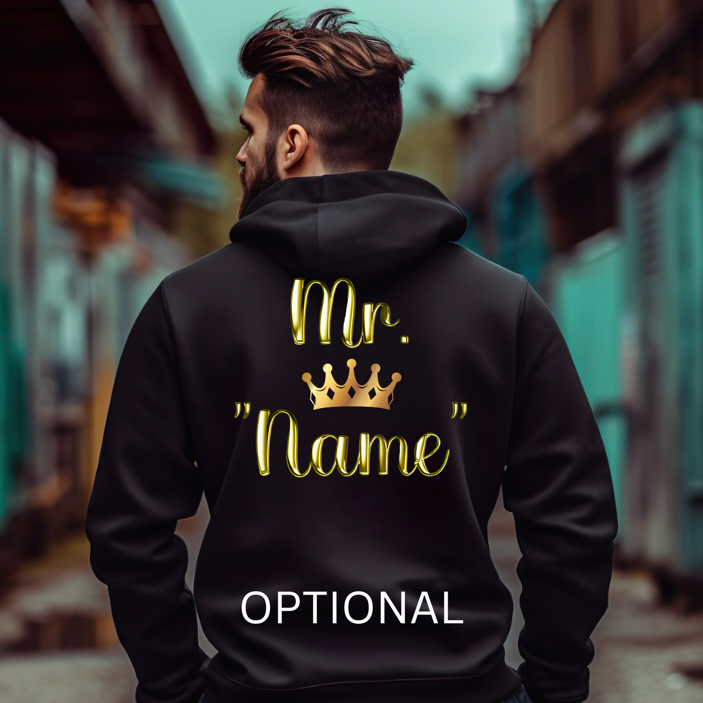 Hubby, Dad, King Hoodie