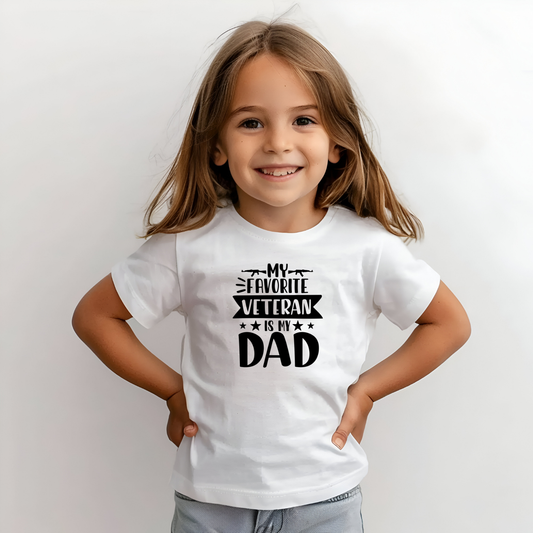 My Favorite Veteran Is My Dad T-Shirt