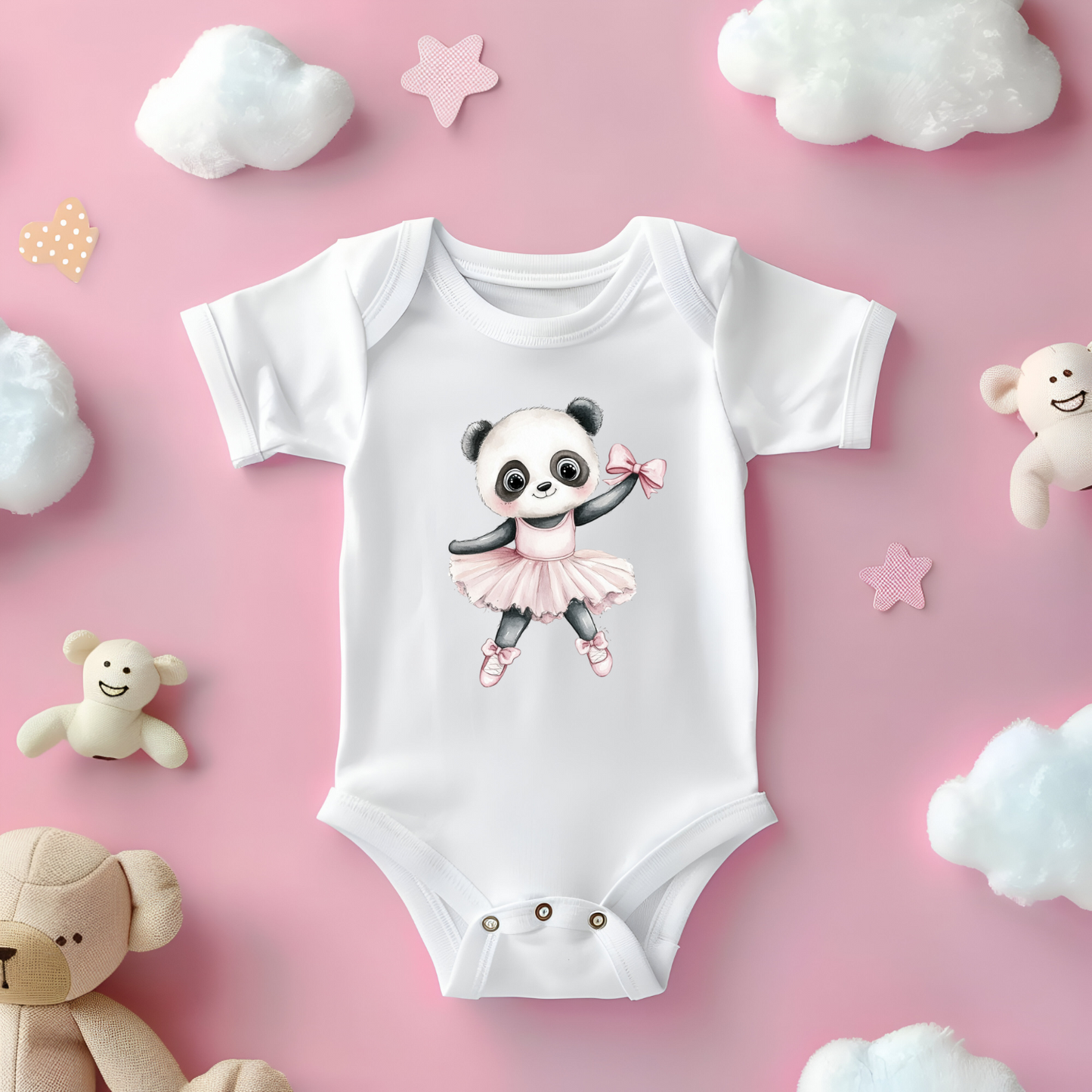 Ballerina Panda Bear Onesie