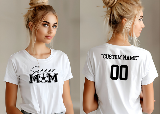 Customized Soccer Mom Shirt